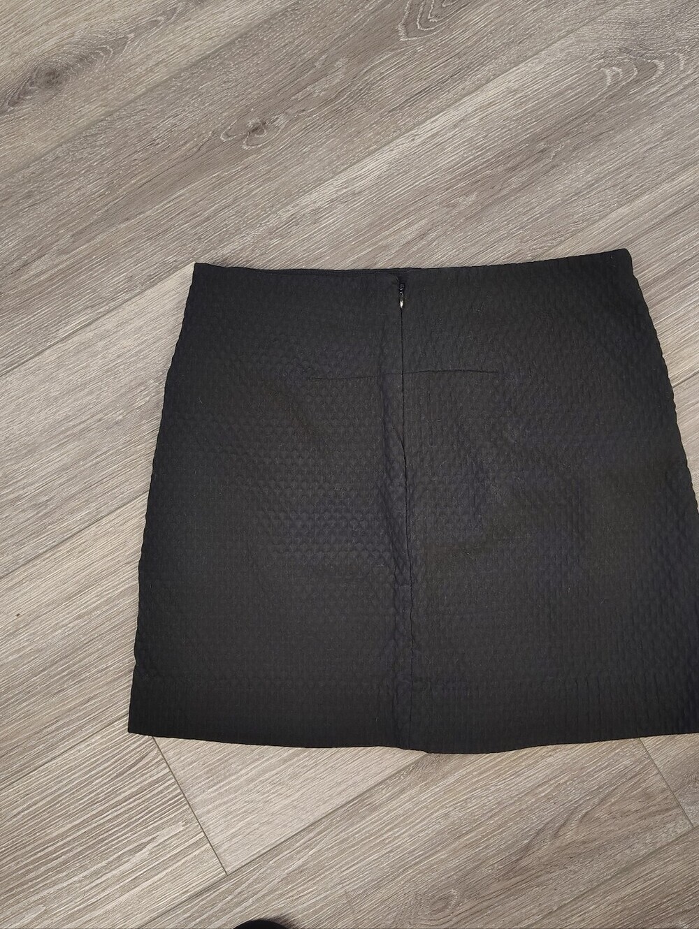 GAP Black Textured Mini Skirt Size 0